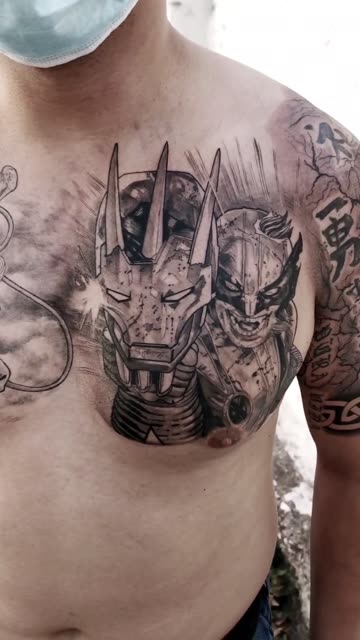 Wolverine x ironman · Black & grey, trabajo de Franco Vidal